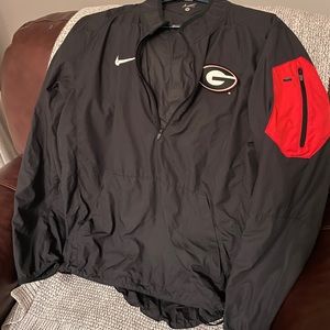 Georgia Nike Rain Pull Over